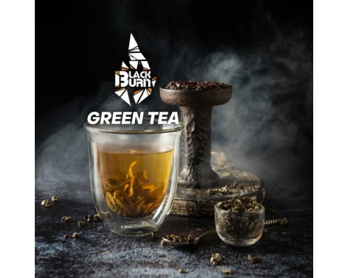 Табак для кальяна BlackBurn Green Tea (БлэкБерн Зеленый Чай) 100г купить на Бали