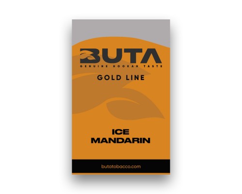 Табак для кальяна Buta Ice Mandarin (Бута Мандарин Лед) 50г купить на Бали