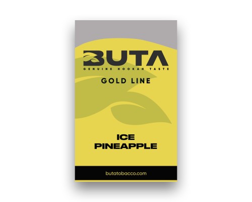 Табак для кальяна Buta Ice Pineapple (Бута Ананас Лед) 50г купить на Бали