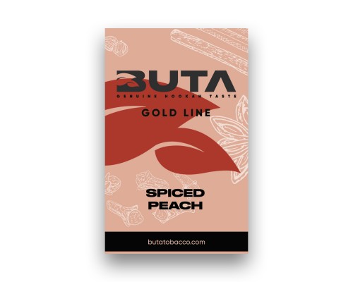 Табак для кальяна Buta Spiced Peach (Бута Персик Специи) 50г купить на Бали