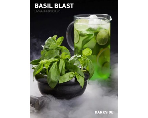 Табак для кальяна Darkside Core Basil Blast (Дарксайд Кор Базилик) 100г купить на Бали