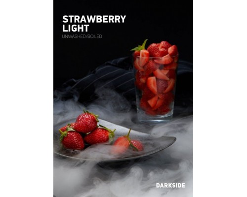 Табак для кальяна Darkside Core Strawberry Light (Дарксайд Кор Клубника) 100г купить на Бали