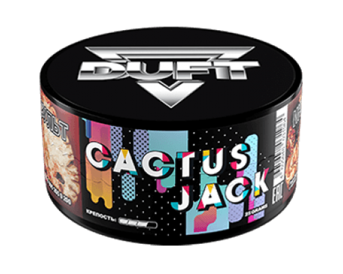 Табак для кальяна Duft Cactus Jack (Дафт Кактус Джек) 100г купить на Бали