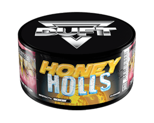 Табак для кальяна Duft Honey Holls (Дафт Медовый Холлс) 100г купить на Бали