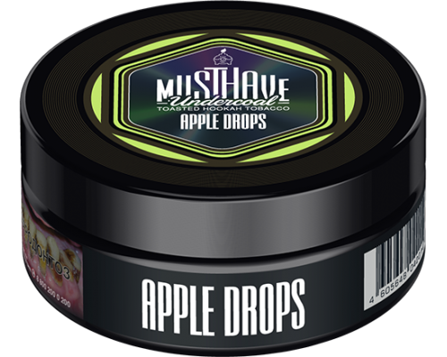 Табак для кальяна Must Have Apple Drops (Маст Хэв Яблоко) 25г купить на Бали