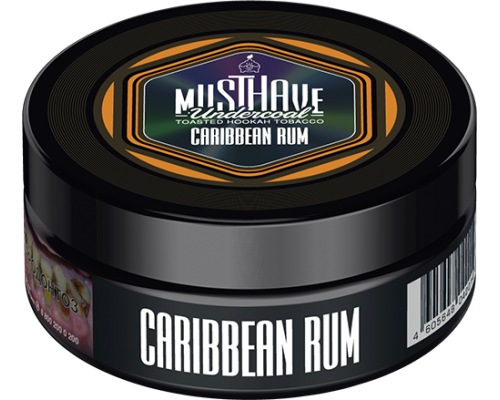 Табак для кальяна Must Have Caribbean Rum (Маст Хэв Карибский Ром) 100г купить на Бали