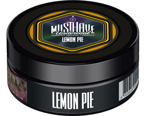 Табак для кальяна Must Have Lemon Pie (Маст Хэв Лимонный Пирог) 100г купить на Бали