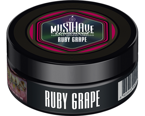 Табак для кальяна Must Have Ruby Grape (Маст Хэв Виноград) 100г купить на Бали