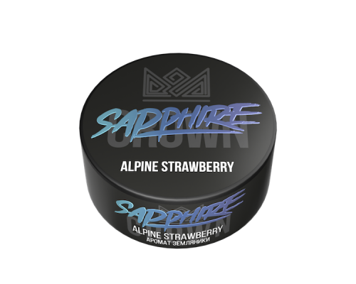 Табак для кальяна Sapphire Crown Alpine Strawberry (Сапфир Краун Альпийская Клубника) 100г купить на Бали