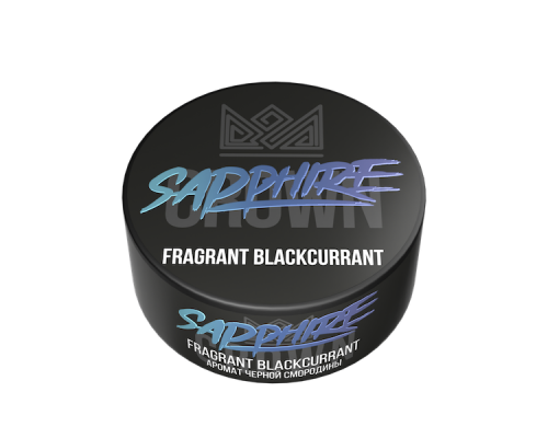 Табак для кальяна Sapphire Crown Fragnant Blackcurrant (Краун Черная Смородина) 100г купить на Бали