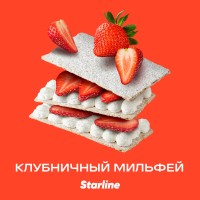 Табак Starline Strawberry Millefeuille (Клубничный Мильфей) 250г